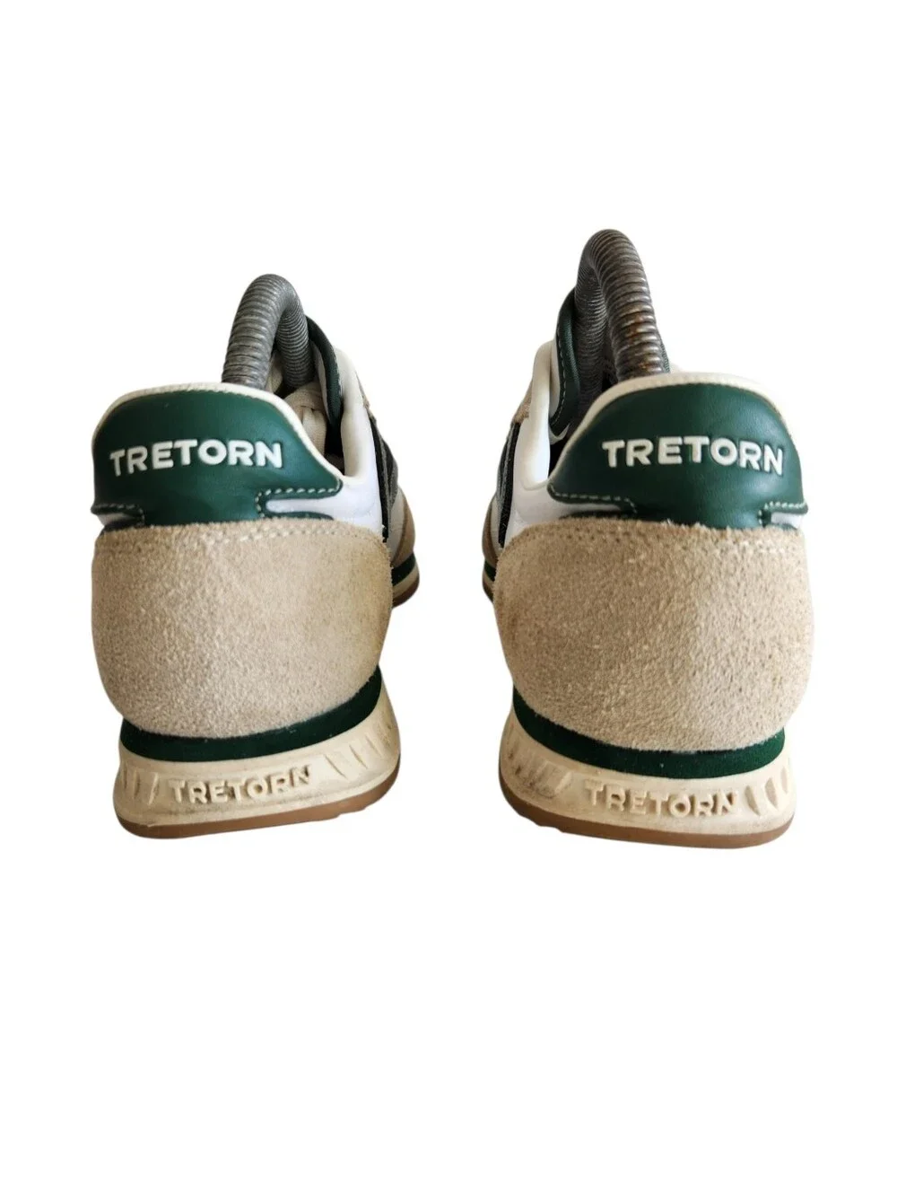 TRETORN Kristine Low Profile Sneakers Retro Green White Shoe Size 10